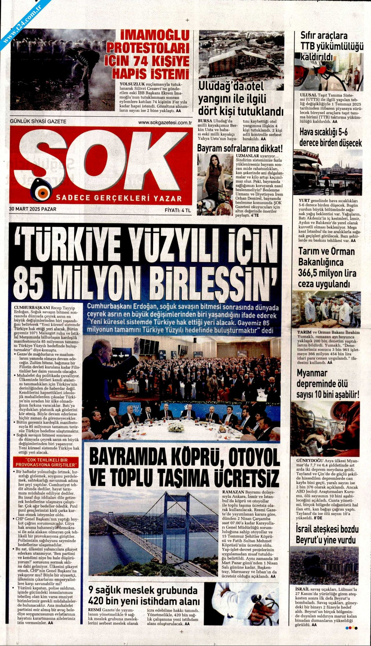 Hangi gazeteler CHP’nin Maltepe mitingini görmedi? - Sayfa 8