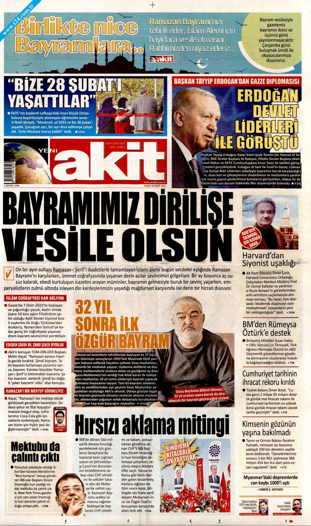 Hangi gazeteler CHP’nin Maltepe mitingini görmedi? - Sayfa 9