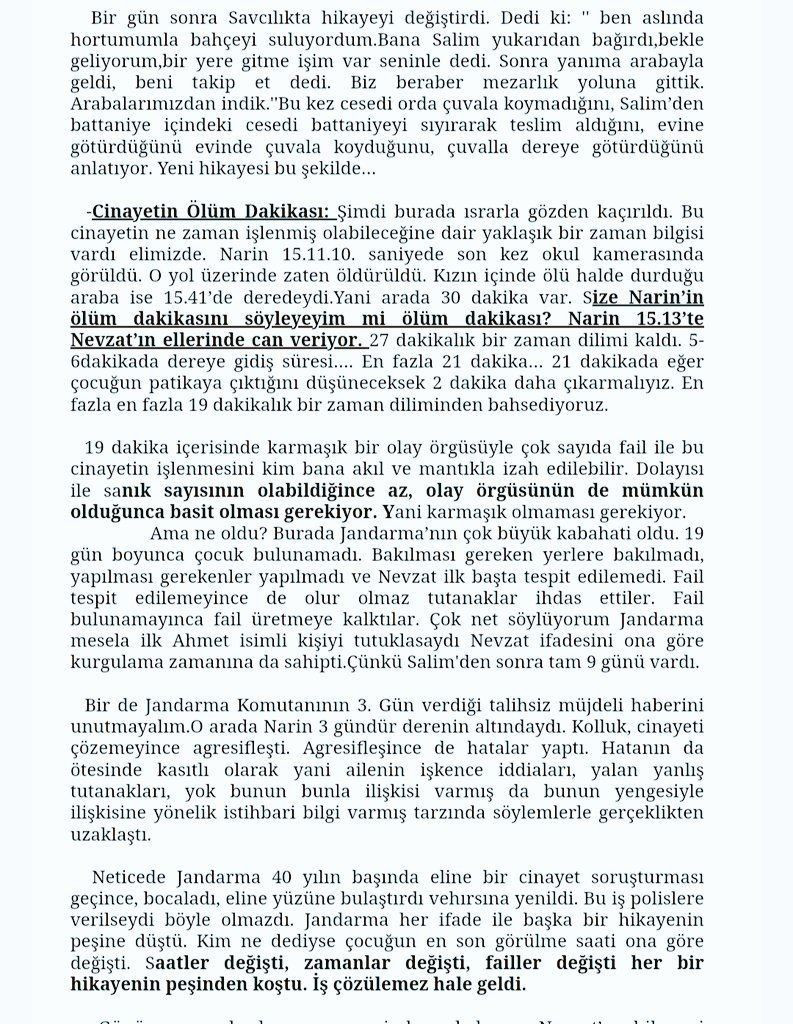 Narin Güran cinayetinde 'katil o' iddiası! Peş peşe açıklamalar... - Sayfa 5