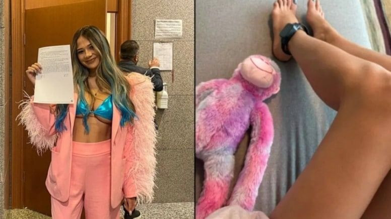 Adli kontrolle serbest kalan fenomen Merve Taşkın imza vermeyi unuttu! - Sayfa 1