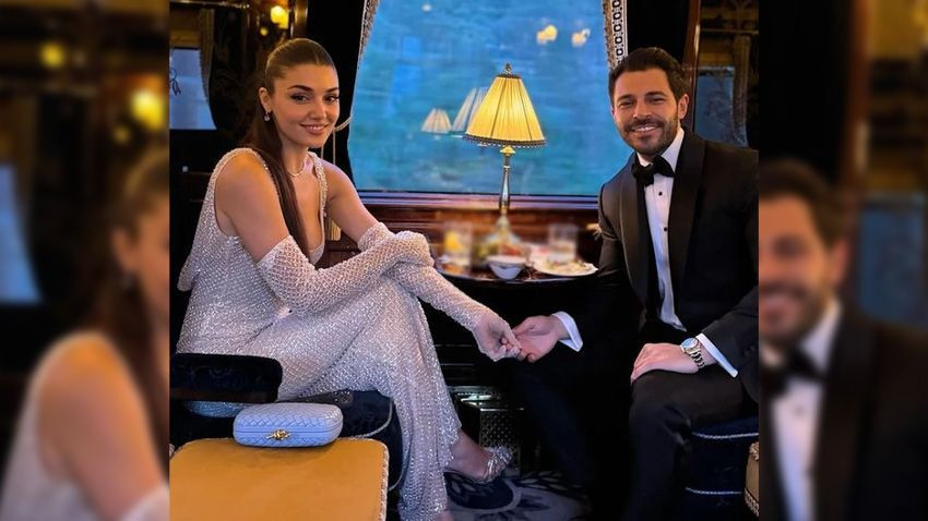Hakan Sabancı ve Hande Erçel'den romantik poz! Roma-Paris treninde aşka geldiler - Sayfa 4