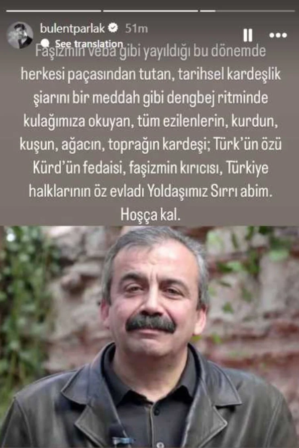 Sanat dünyasından Sırrı Süreyya Önder için taziye mesajları! - Sayfa 4