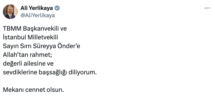 Siyasilerden Sırrı Süreyya Önder için taziye mesajları! 18 gündür yoğun bakımdaydı... - Sayfa 2