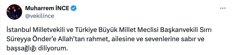 Siyasilerden Sırrı Süreyya Önder için taziye mesajları! 18 gündür yoğun bakımdaydı... - Sayfa 7