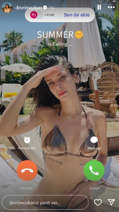 Peş peşe bikinili pozlarını paylaştılar: Ünlüler 'Summer is calling' akımına katıldı! - Sayfa 2