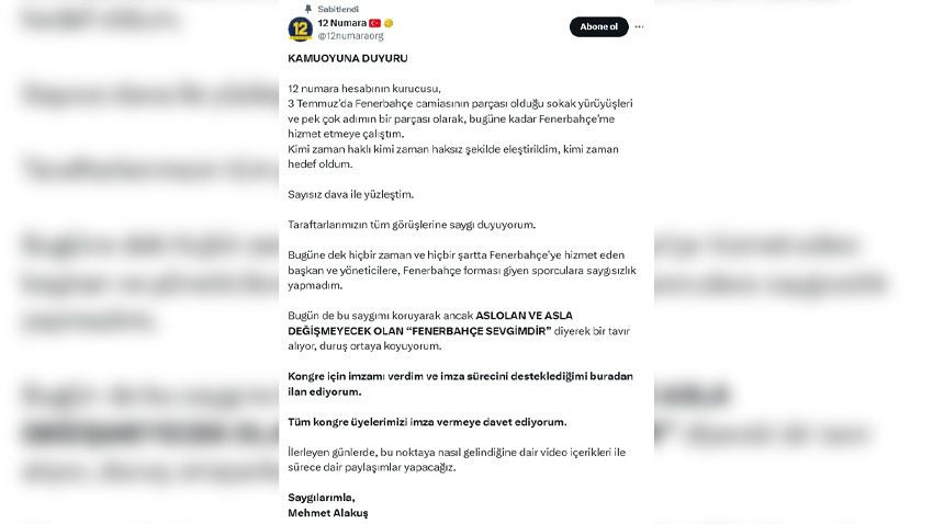Ali Koç en beklemediği yerden vuruldu... O isimden muhalefete destek! - Sayfa 13
