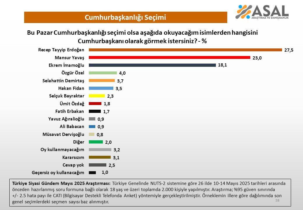 Cumhurbaşkanlığı anketinden çarpıcı sonuçlar! 12 isim soruldu: Liderlik kimde? - Sayfa 20