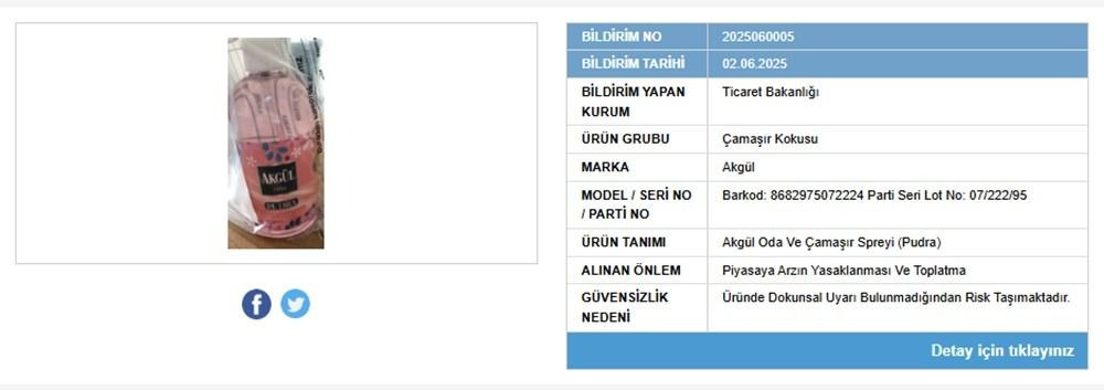 Tehlikeli ürünlere müdahale: Toplatma kararı verildi! - Sayfa 4