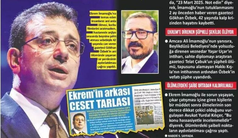 Akit’ten akıllara durgunluk veren haber: İmamoğlu’na ağır suçlama - Sayfa 3