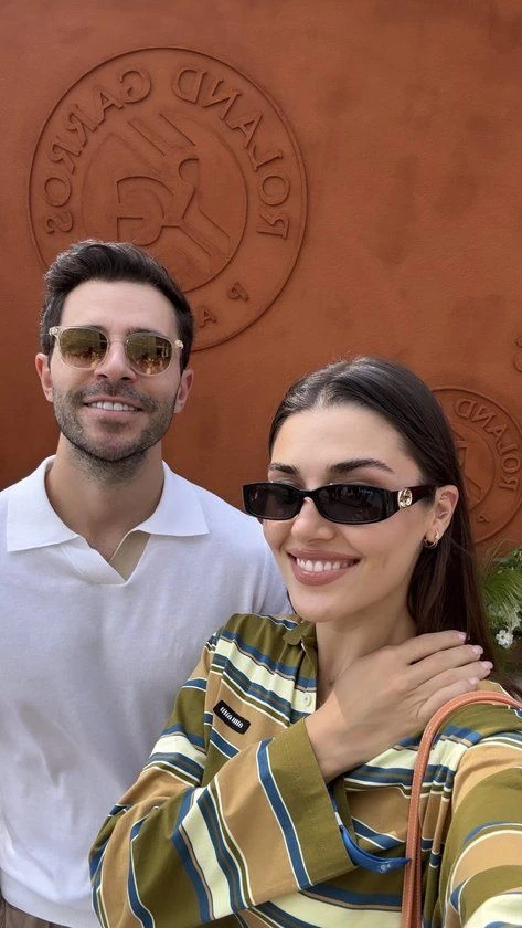 Hakan Sabancı ve Hande Erçel çifti tenis maçında: Beğeni topladılar - Sayfa 1