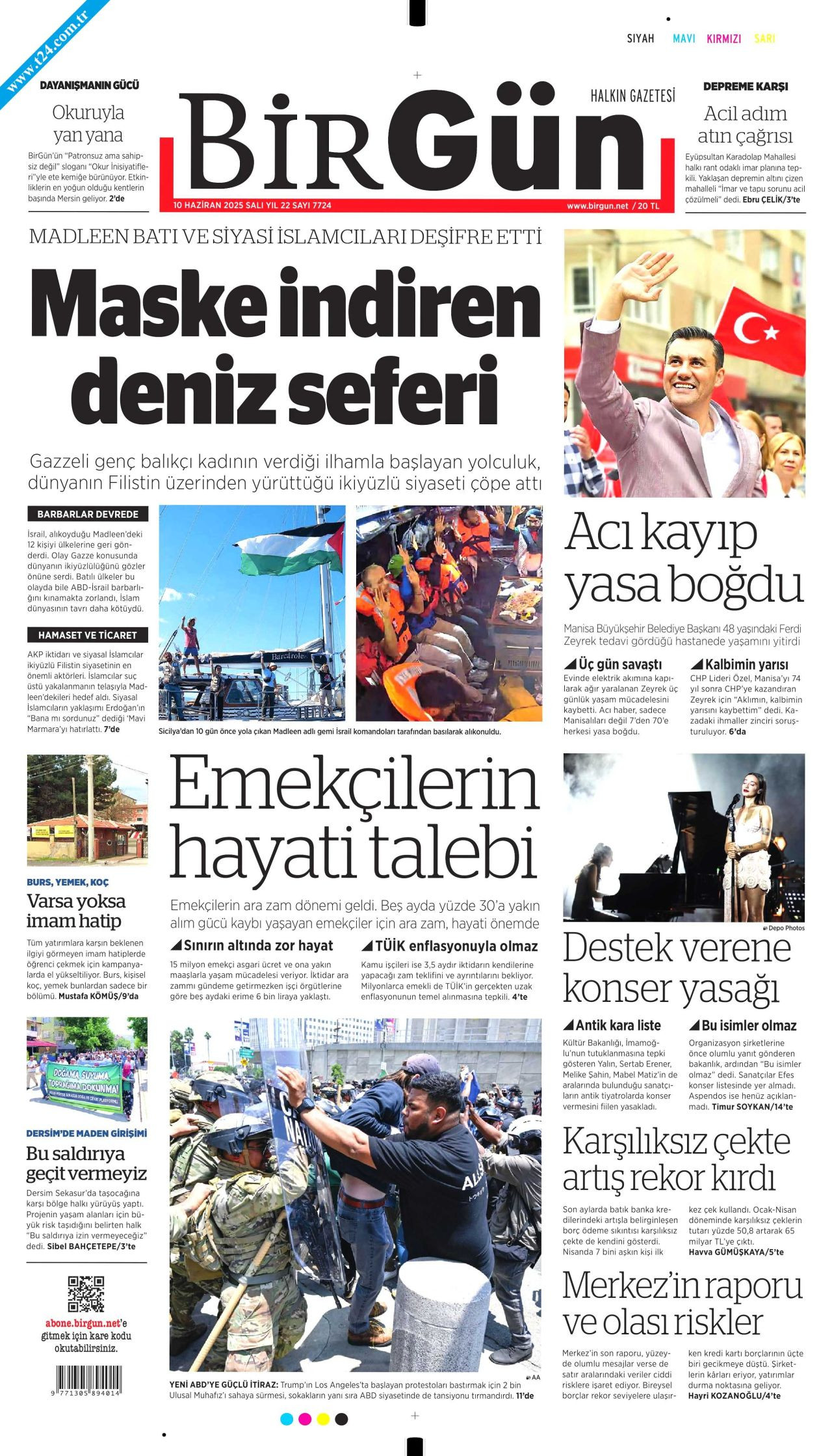 Madleen’e müdahaleyi gazeteler nasıl yorumladı? - Sayfa 4