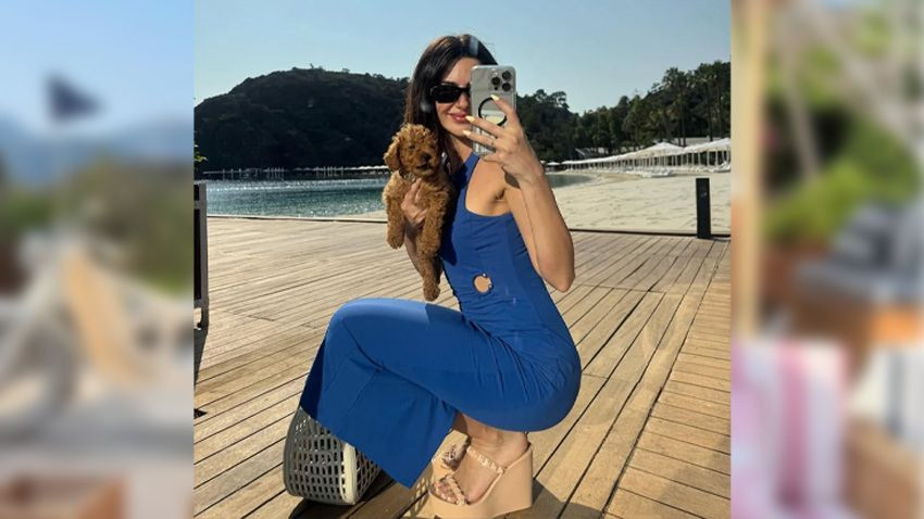 Nesrin Cavadzade tatilde! Leopar desenli mayosuyla göz kamaştırdı - Sayfa 2