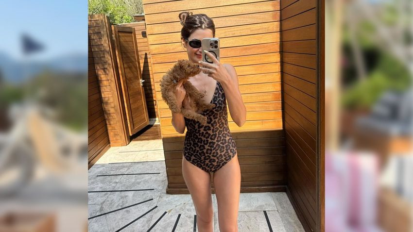Nesrin Cavadzade tatilde! Leopar desenli mayosuyla göz kamaştırdı - Sayfa 4