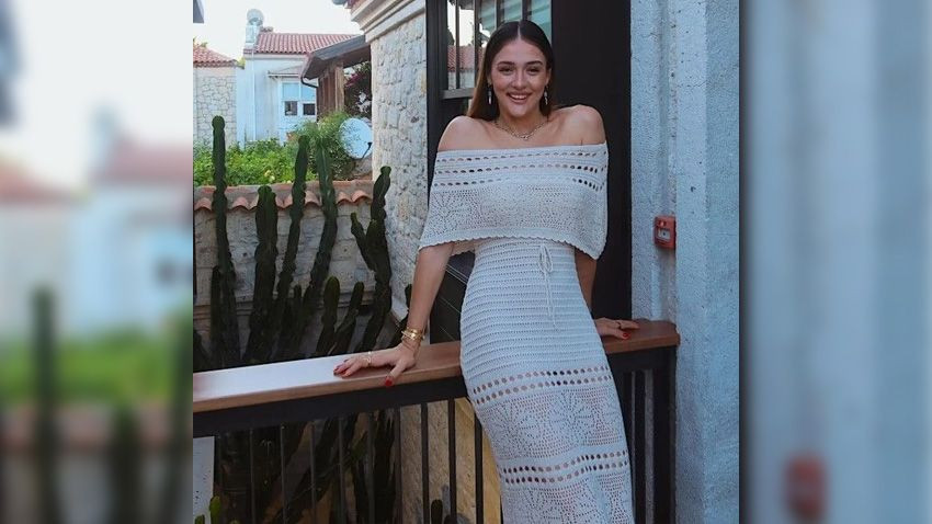 Zehra Güneş dantel elbisesiyle herkesi büyüledi... - Sayfa 2