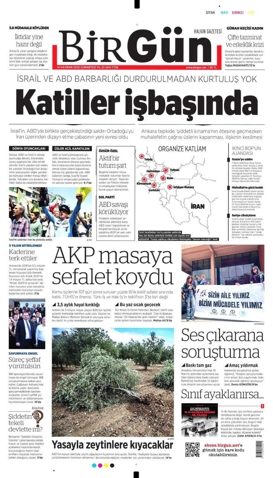 Ortadoğu'da tansiyon yine yükseldi! Gazeteler İsrail-İran savaşını böyle gördü - Sayfa 2