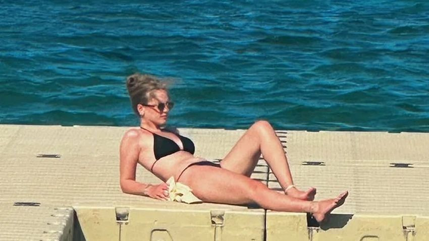 İpek Filiz Yazıcı'nın tatil pozları nefes kesti... Siyah bikini takımıyla ortalığı kasıp kavurdu - Sayfa 4