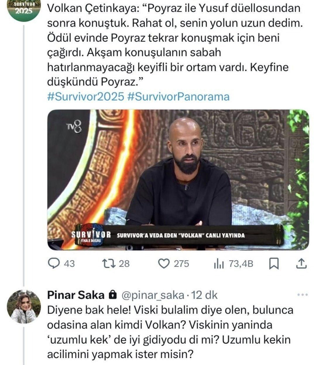 Survivor bitti, ifşalar başladı! Pınar'dan Volkan'a şok sözler: Viski bulalım diye.. - Sayfa 11