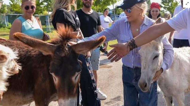 Dernek görüntüleri paylaştı... Ajda Pekkan'dan Emekli Hayvanlar Çiftliği'ne ziyaret! - Sayfa 3