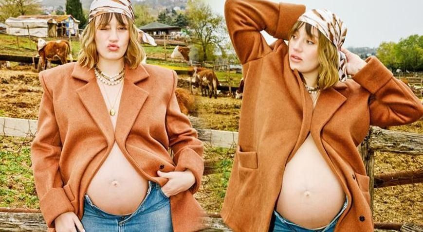 Gizem Karaca’dan annelik pozu! Bebeğiyle ilk kare sosyal medyayı salladı - Sayfa 1