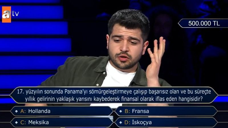 Yarışmacı, Kim Milyoner Olmak İster’de 500 bin TL’lik soruyu açtırdı: İşte o soru! - Sayfa 3
