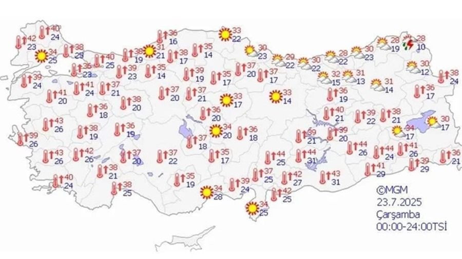 MGM’den alarm gibi uyarı! O şehirde sıcaklık 40’ı geçecek! - Sayfa 4