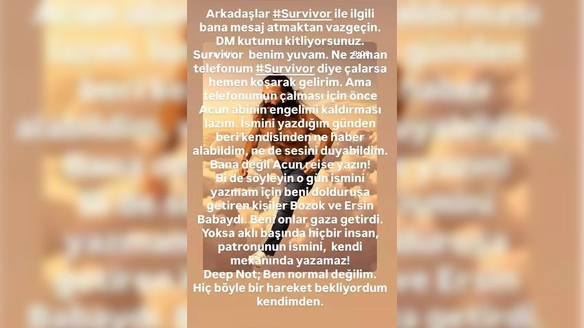 Survivor Turabi'den yıllar sonra gelen itiraf! Gündem olacak Acun sözleri... - Sayfa 6