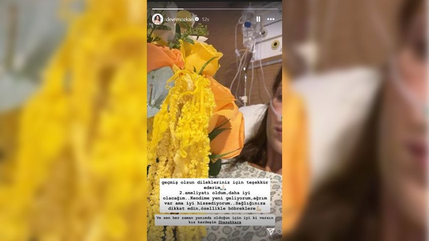 Devrim Özkan'dan hastane odasından korkutan paylaşım! 'Kendime yeni geliyorum' - Sayfa 3
