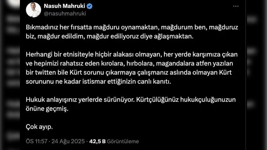 'Hırtlar Vadisi' paylaşımı polemik yarattı! Mahruki ve Baro karşı karşıya... - Sayfa 3