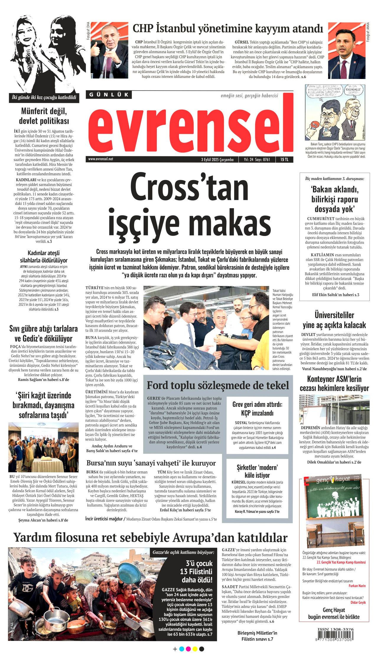 "Sırada 'butlan' var!" Gazeteler, CHP İstanbul'a kayyum atanmasını nasıl gördü? - Sayfa 20