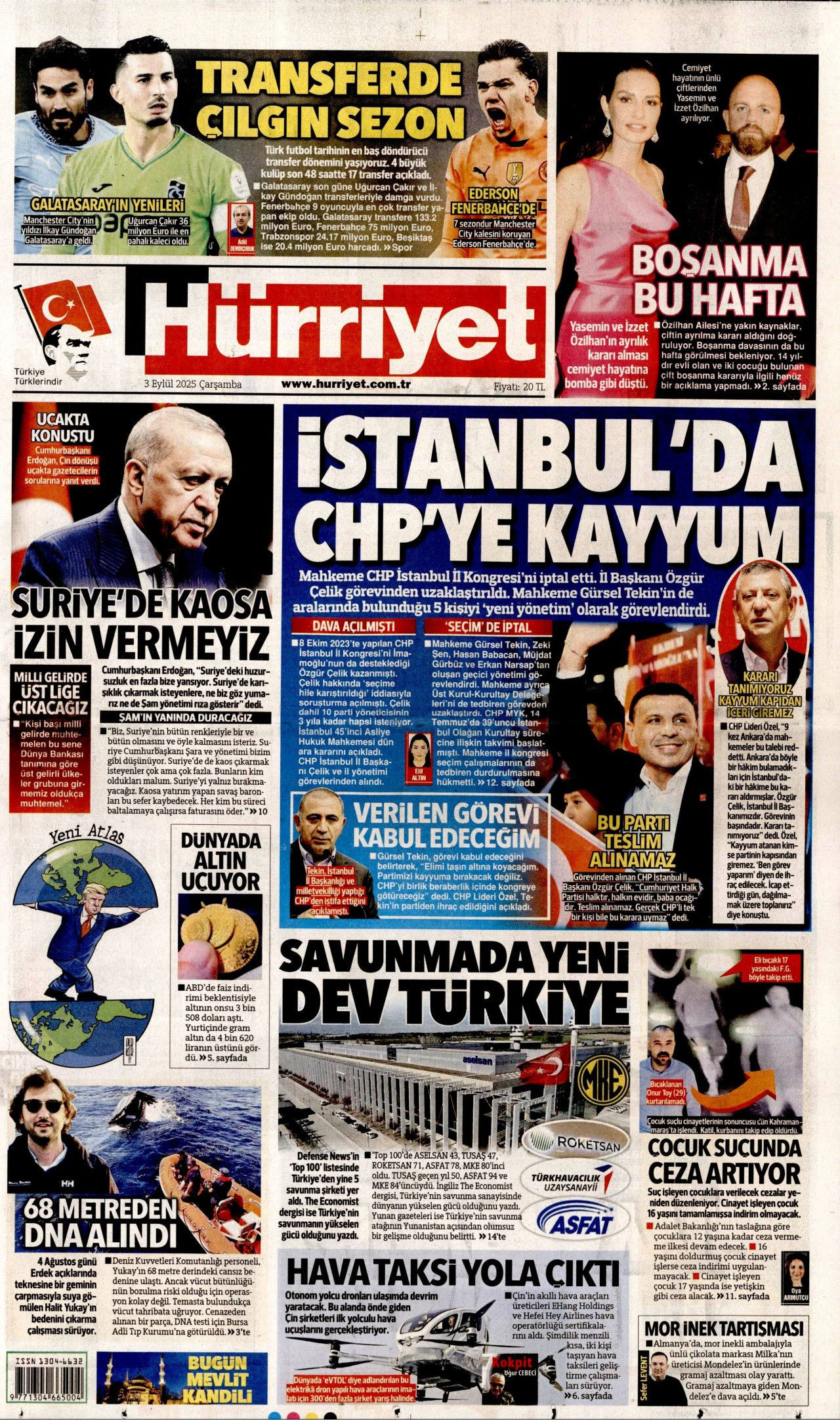 "Sırada 'butlan' var!" Gazeteler, CHP İstanbul'a kayyum atanmasını nasıl gördü? - Sayfa 5