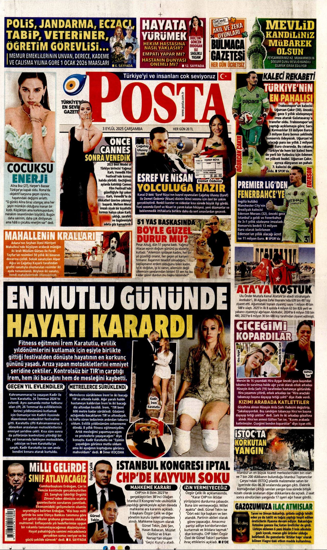 "Sırada 'butlan' var!" Gazeteler, CHP İstanbul'a kayyum atanmasını nasıl gördü? - Sayfa 18