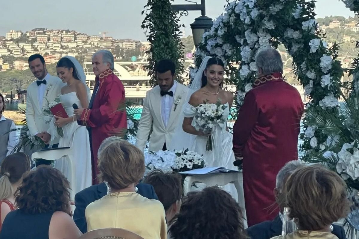 Barış Arduç ve Hande Erçel rüya gibi bir düğünle evlendi! İlk kareler ortaya çıktı... - Sayfa 4