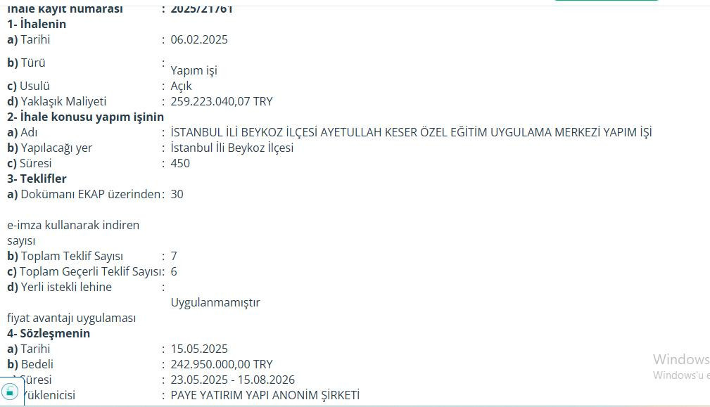 Serbest kaldıktan sonra ihya olmuş! Bir milyarlık ihale sözleşmesi yaptı - Resim : 3