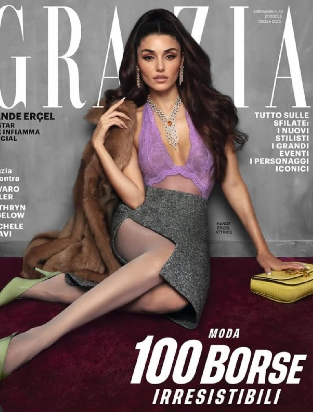 İtalyan dergisinin ilk Türk kapak yıldızı oldu! Hande Erçel pozlarıyla büyüledi - Sayfa 4