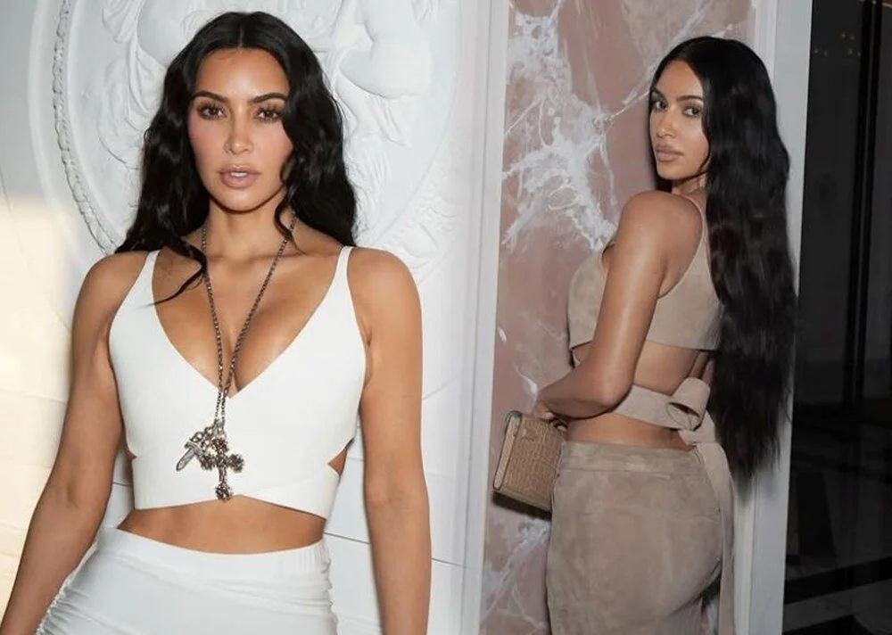 Kim Kardashian'dan şaşırtan imaj değişikliği! Paris Moda Haftası'na damga vurdu! - Sayfa 2