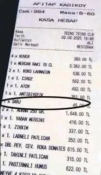 Ünlü mekandaki hesap fişinde dev skandal! Bakanlık harekete geçti - Sayfa 2