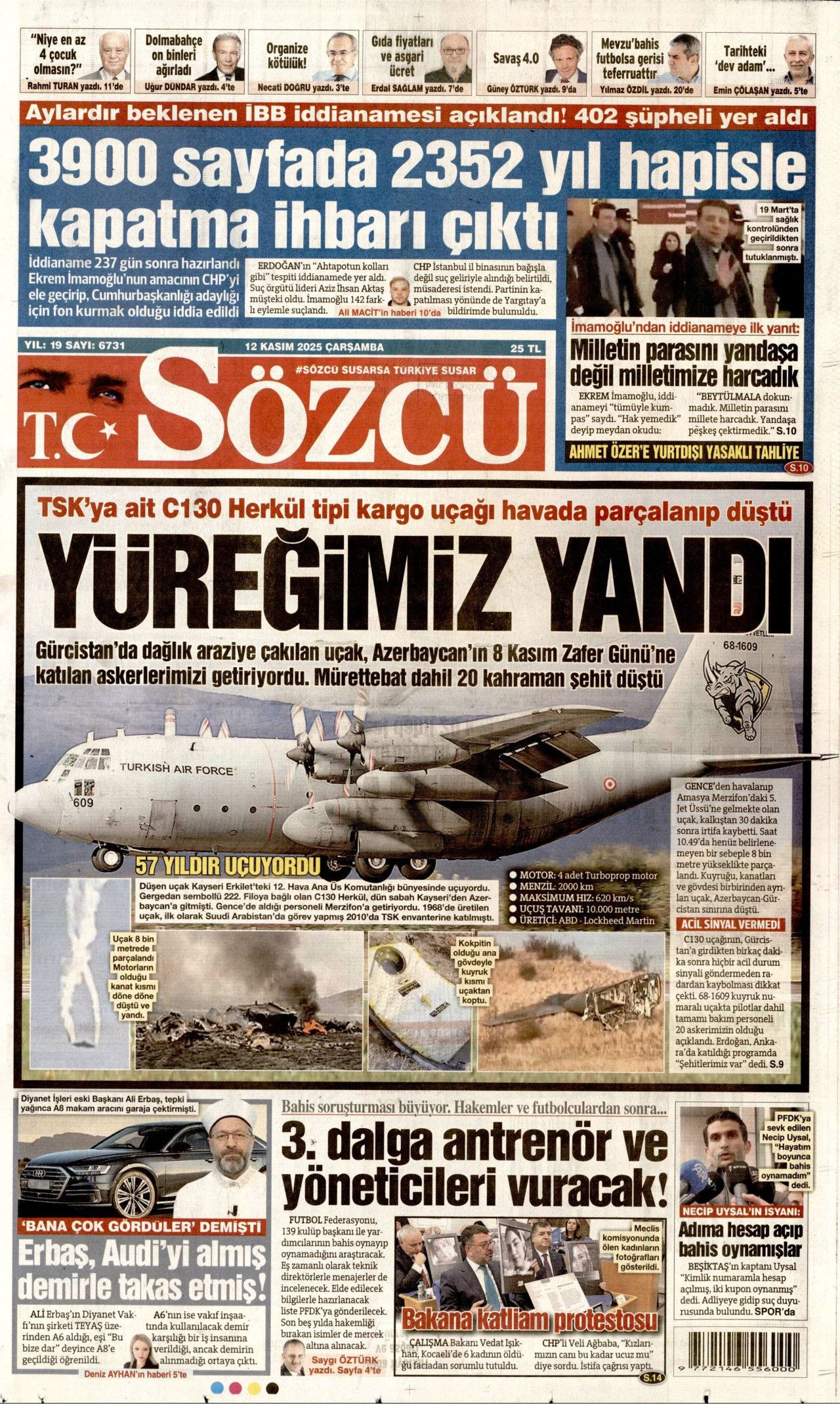 Gazeteler, İBB iddianamesini manşetlerinde nasıl gördü? - Sayfa 2