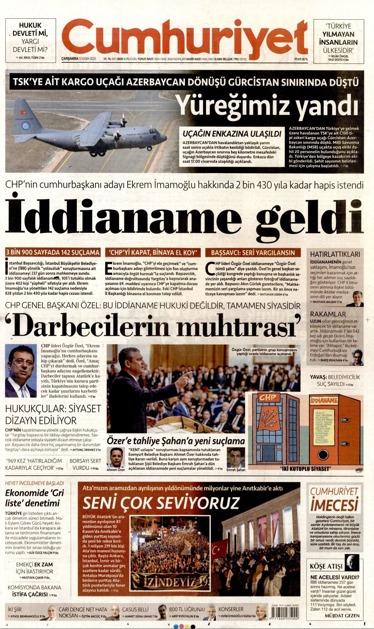 Gazeteler, İBB iddianamesini manşetlerinde nasıl gördü? - Sayfa 4