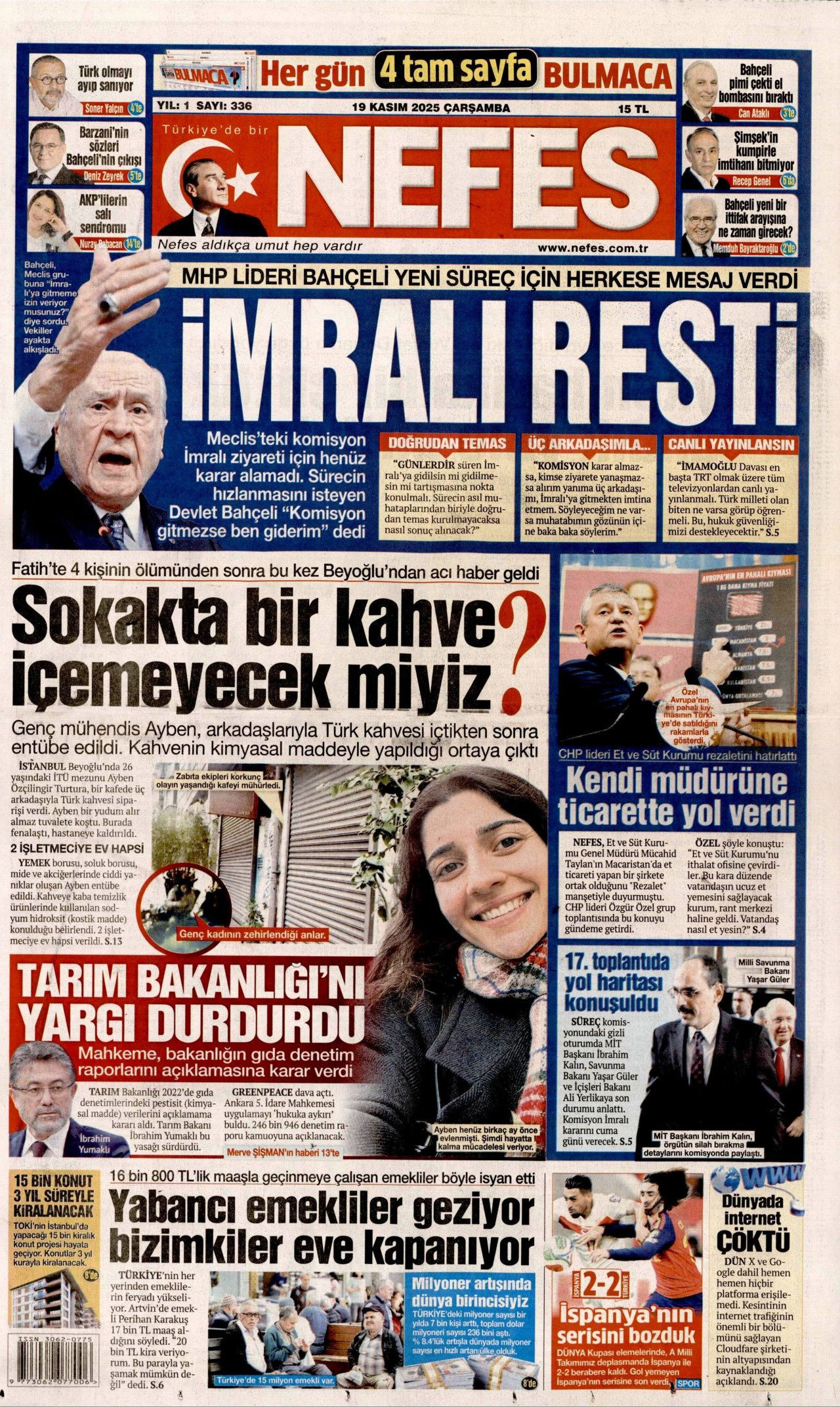 Gazeteler, Bahçeli'nin İmralı çıkışını nasıl gördü? - Sayfa 2