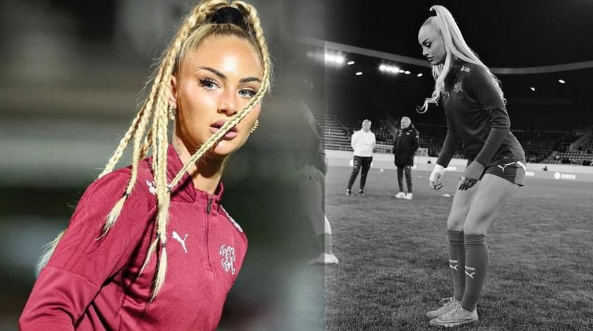 Ünlü futbolcu Alisha Lehmann'ın evine hırsız girdi! Sosyal medyada ti’ye aldı! - Sayfa 1