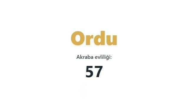 Akraba evliliğinin en fazla olduğu iller açıklandı! Birinciden çok ikinci şaşırttı… - Sayfa 34