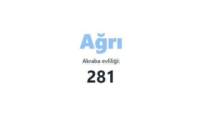 Akraba evliliğinin en fazla olduğu iller açıklandı! Birinciden çok ikinci şaşırttı… - Sayfa 63