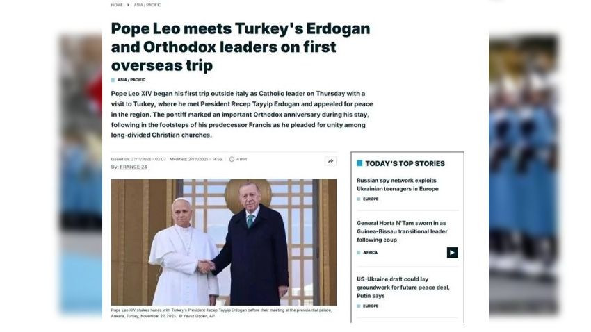 Papa'nın Cumhurbaşkanı Erdoğan'a çağrısı dünya basınında ! "Türkiye'nin bölgesel gücü" - Sayfa 7