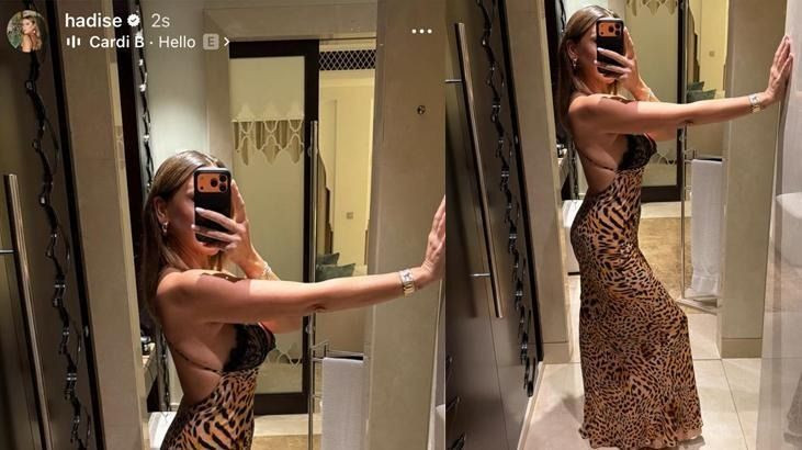 Hadise’den nefes kesen ayna pozu! Sırt dekoltesi olay yarattı! - Sayfa 6