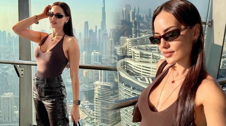 Fahriye Evcen'in Dubai pozları Instagram'ı salladı! Beğeni yağdı... - Sayfa 1
