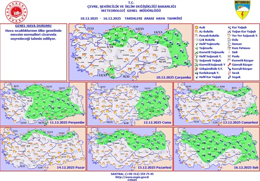 Meteoroloji uyardı: 7 ilde kuvvetli yağış bekleniyor - Sayfa 8