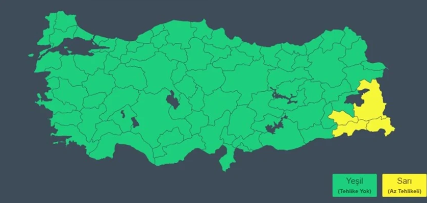 Meteoroloji uyardı: 7 ilde kuvvetli yağış bekleniyor - Sayfa 7
