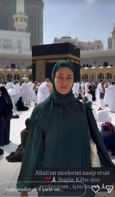 Ünlü model Tuğba Melis Türk Umre'ye gitti: Tesettürlü paylaşımı gündem oldu - Sayfa 3