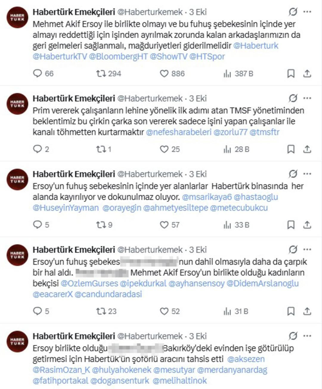 Habertürk emekçilerinden olay 3 Ekim paylaşımları! Lüks barlar, fuhuş, çirkin partiler... - Sayfa 4