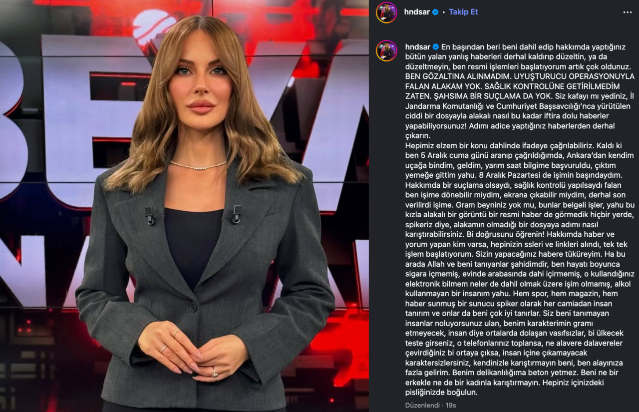 Ünlü ekran yüzü Hande Sarıoğlu çıldırdı: Vasıfsızlar, pislikler, teste girseniz… - Sayfa 15